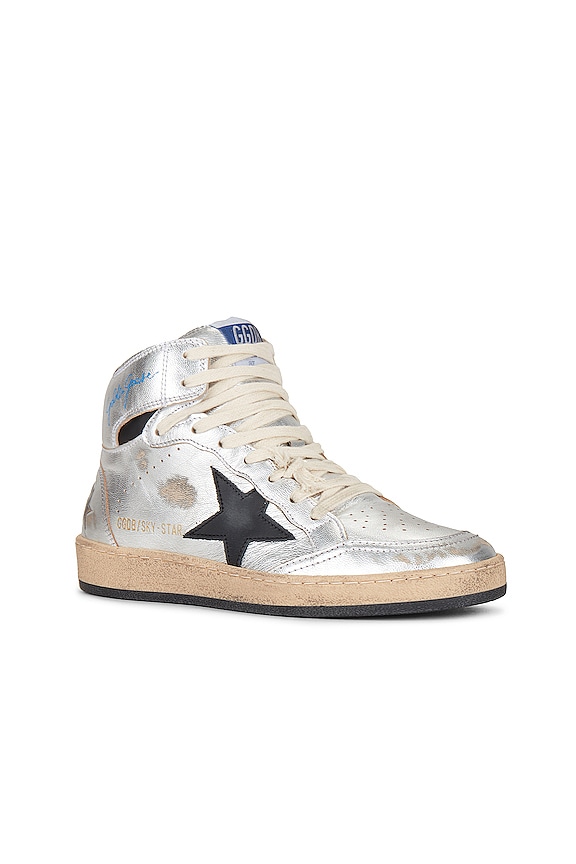 view 2 of 6 SKY STAR スニーカー in Silver & Black