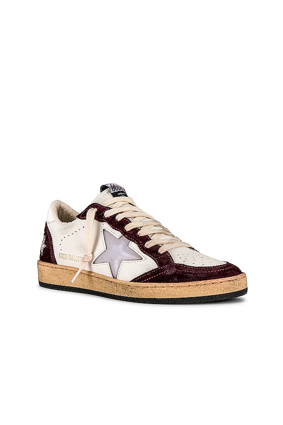 view 2 of 6 SNEAKERS BALLSTAR in Red Wine & White