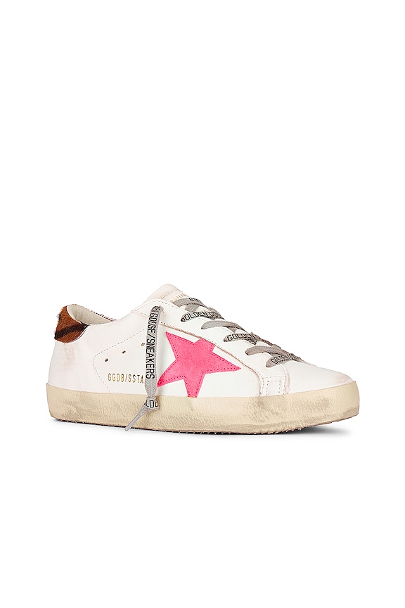view 2 of 6 SUPERSTAR 스니커즈 in Creamy White, Fluo Red, & Black Brown Zebra
