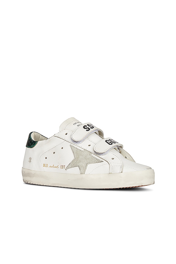 view 2 of 6 ZAPATILLA DEPORTIVA OLD SCHOOL in White, Ice, & Emerald Green