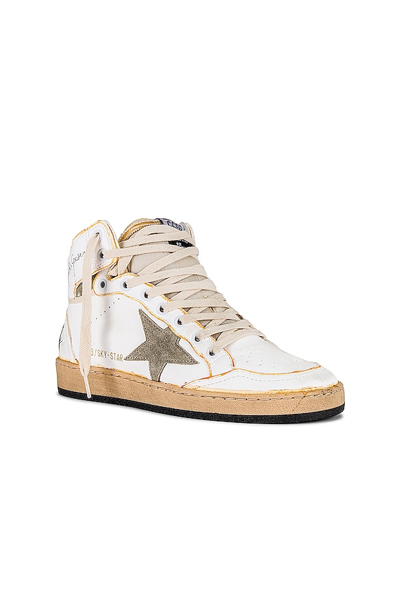 view 2 of 6 SKY STAR スニーカー in White & Taupe