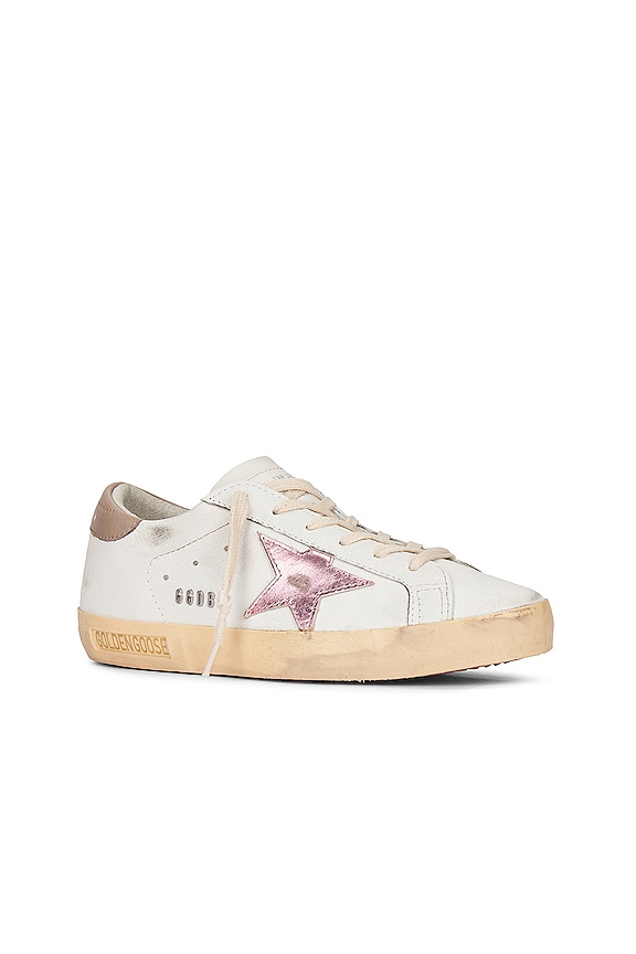view 2 of 6 SUPER-STAR 스니커즈 in White, Antique Pink, Grey