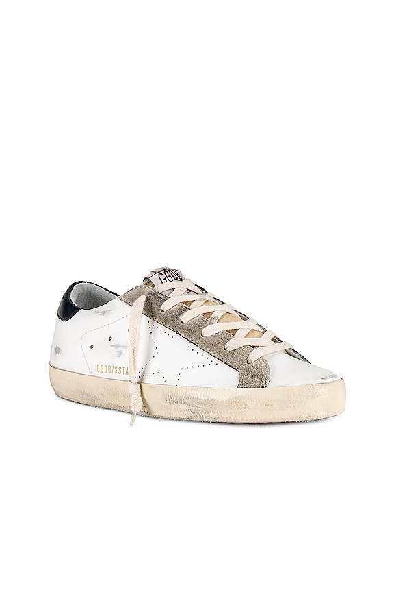 view 2 of 6 КРОССОВКИ SUPER-STAR in White, Yellow, Taupe, & Night Blue