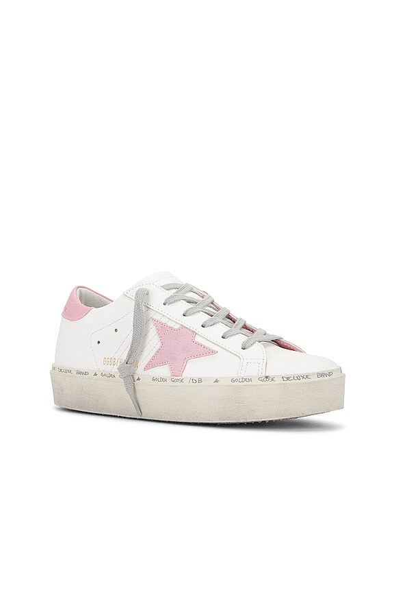 view 2 of 6 SNEAKERS HI STAR in White & Antique Pink