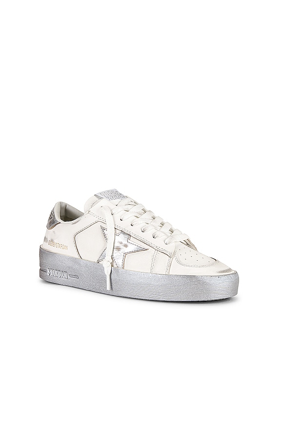 view 2 of 6 Stardan Sneaker in White & Silver