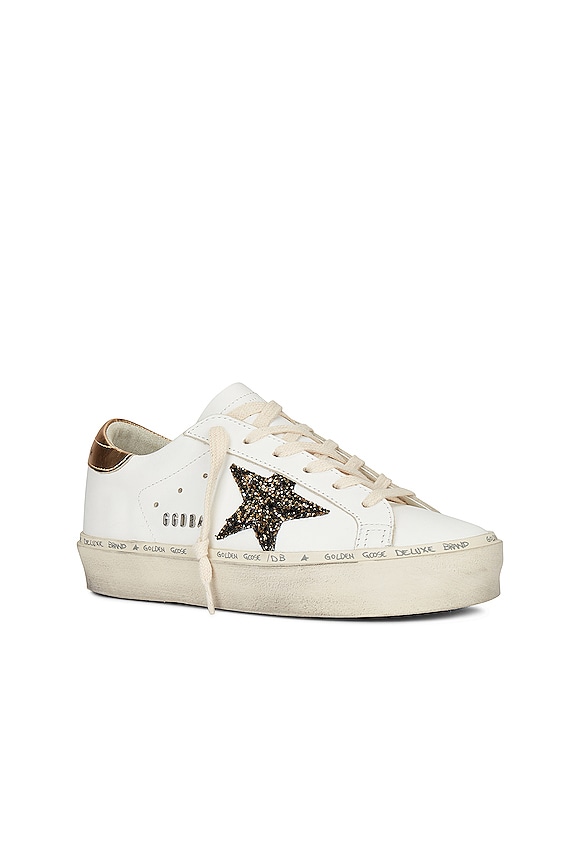 view 2 of 6 HI STAR スニーカー in White, Black Gold, & Gold