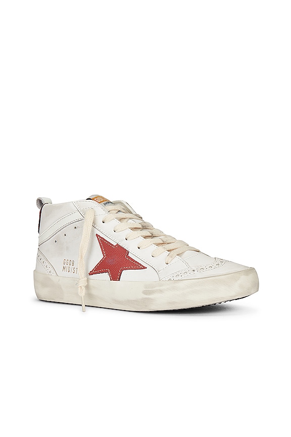 view 2 of 6 MID STAR 스니커즈 in White, Milky, & Brandy