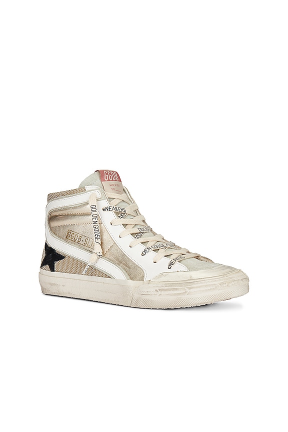 view 2 of 6 Slide Sneaker in Platinum, Gold, Ice, Black, & White