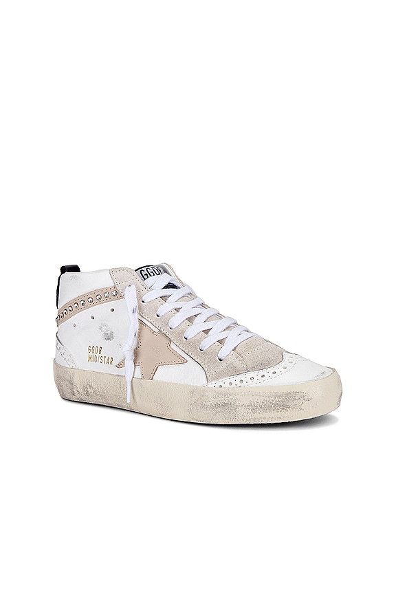 view 2 of 6 Mid Star Sneaker in White, Smoke Grey, & Black