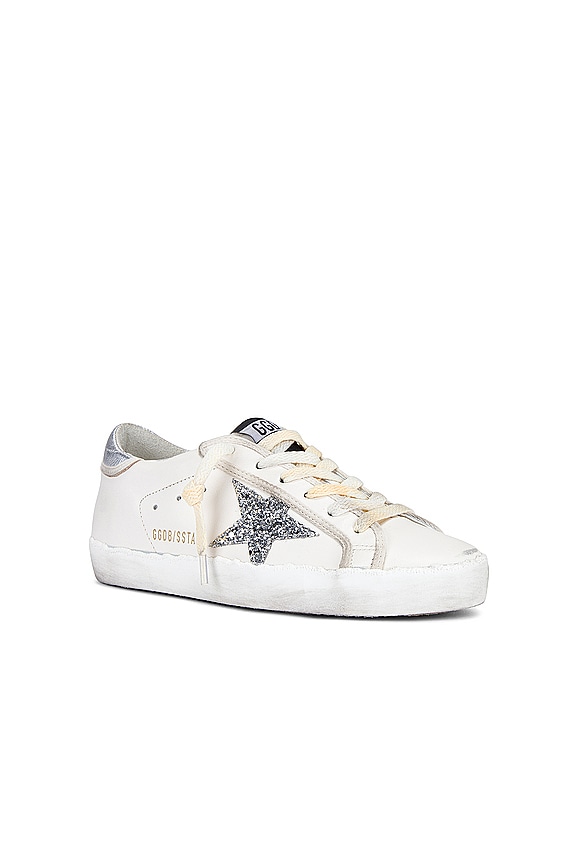 view 2 of 6 SUPER STAR 스니커즈 in White & Silver