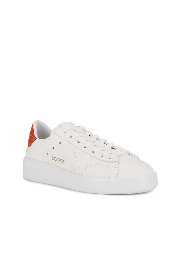 view 2 of 6 PURE STAR スニーカー in White & Orange