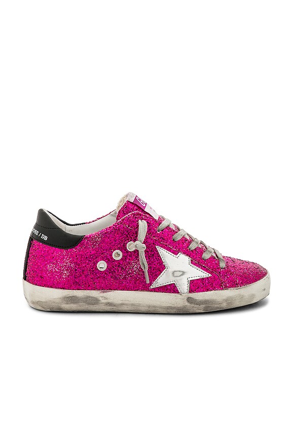 view 1 of 6 Superstar Sneaker in Cyclamine Glitter & Silver Star