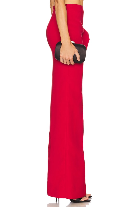 view 2 of 6 The Molded Nyx Skirt in Red