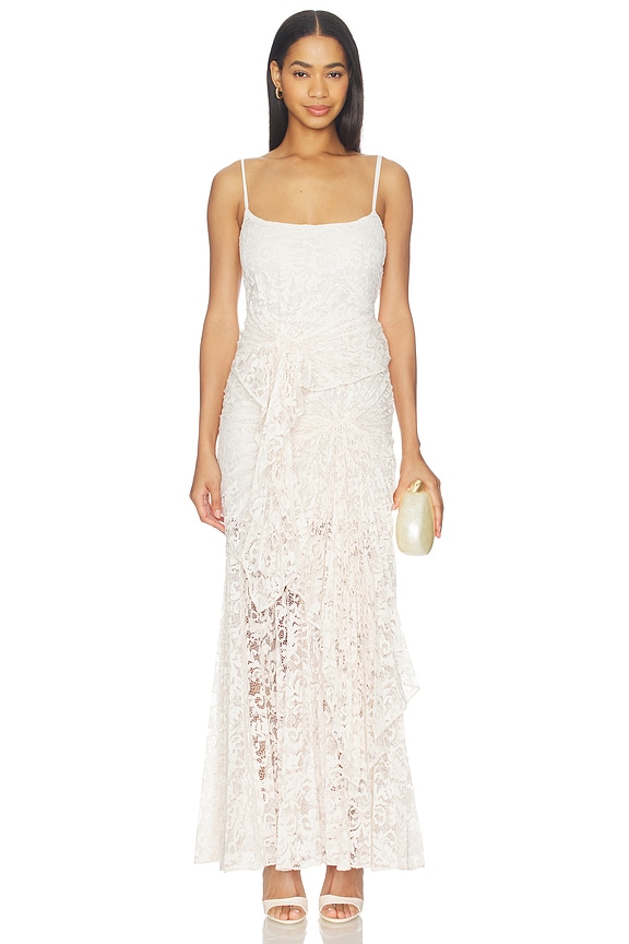 view 1 of 5 VESTIDO RIVIERA in Ivory