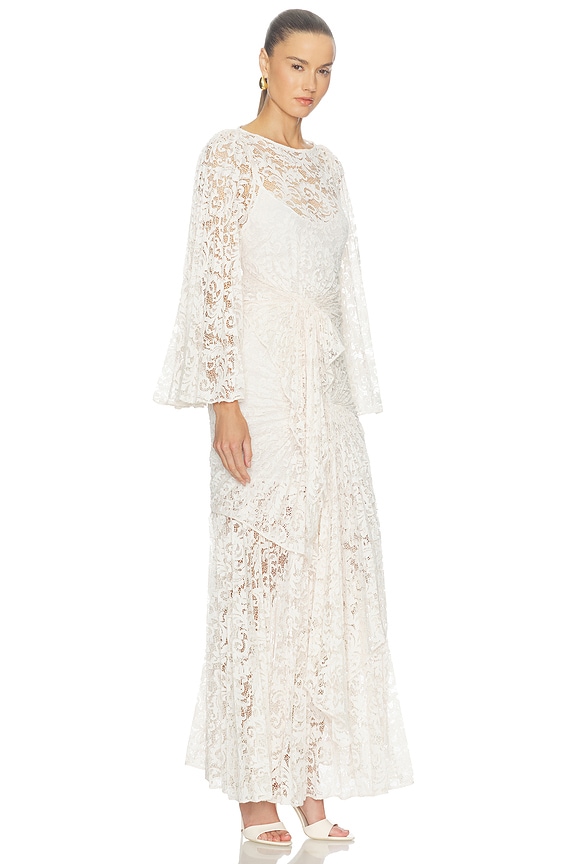 view 2 of 3 MAXIVESTIDO VEIL in Ivory