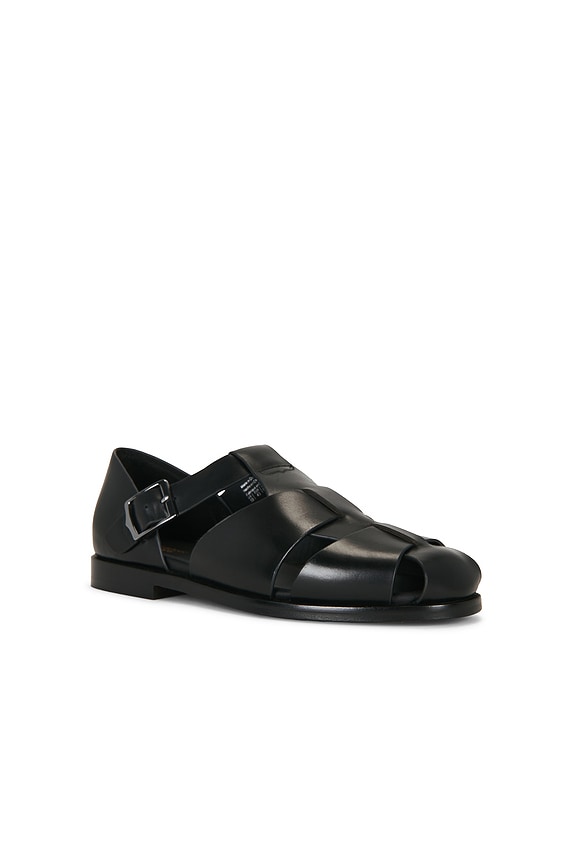 view 2 of 5 Potter Flat Sandals in Black