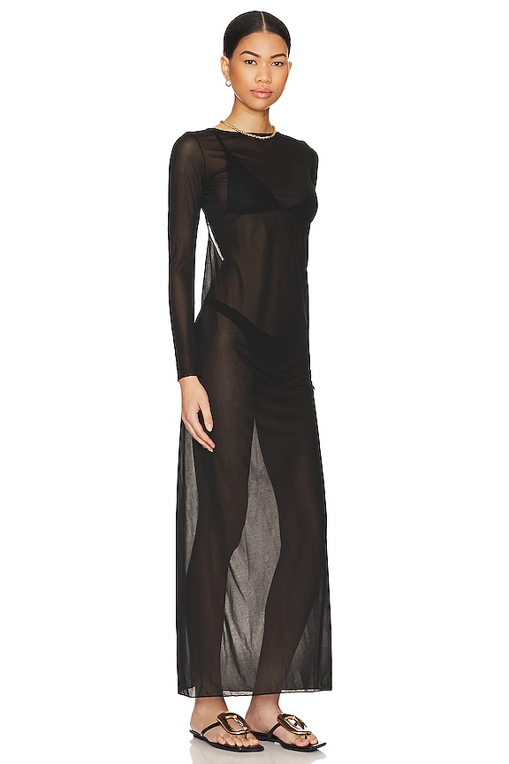 view 2 of 3 Michelle Mesh Dress in Black