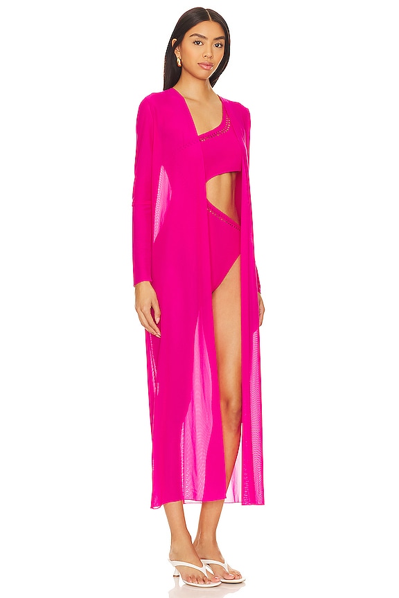 view 2 of 3 MARIE 커버업 in Fuchsia