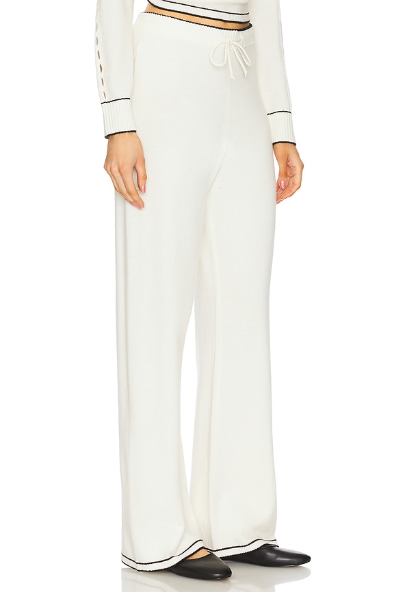 view 2 of 6 AUBRIE WIDE LEG 팬츠 in Ivory
