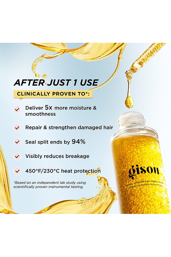 view 2 of 8 Honey Infused Hair Repair Serum in 