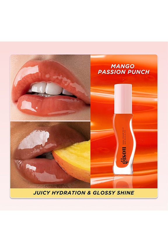 Gisou By Negin Mirsalehi Honey Infused Lip Oil in Mango Passion