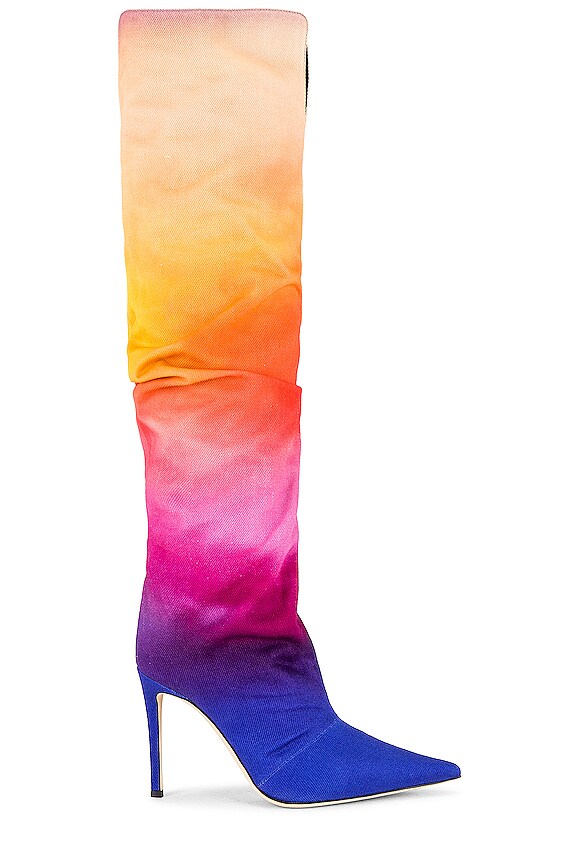 view 1 of 5 Over the Knee Boot in Multi