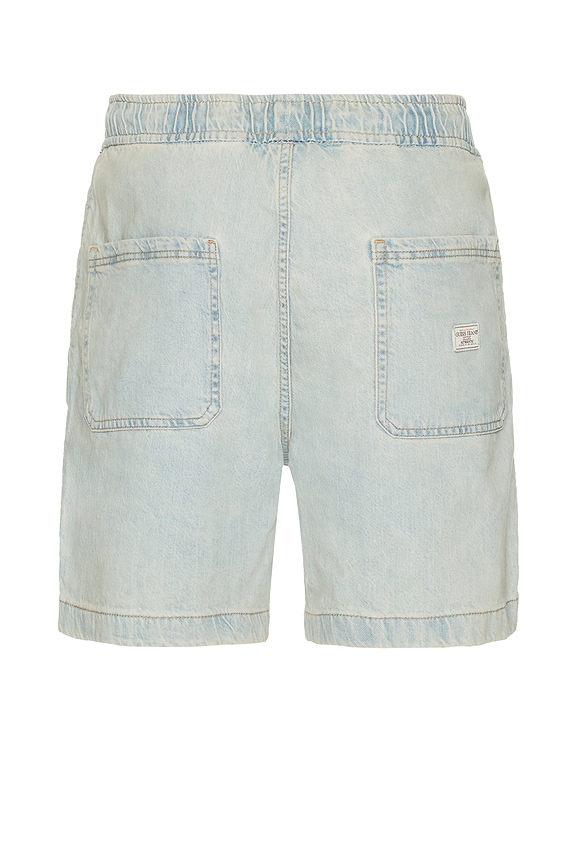 view 2 of 4 Jogger Denim Shorts in Artistic Vintage Light Wash