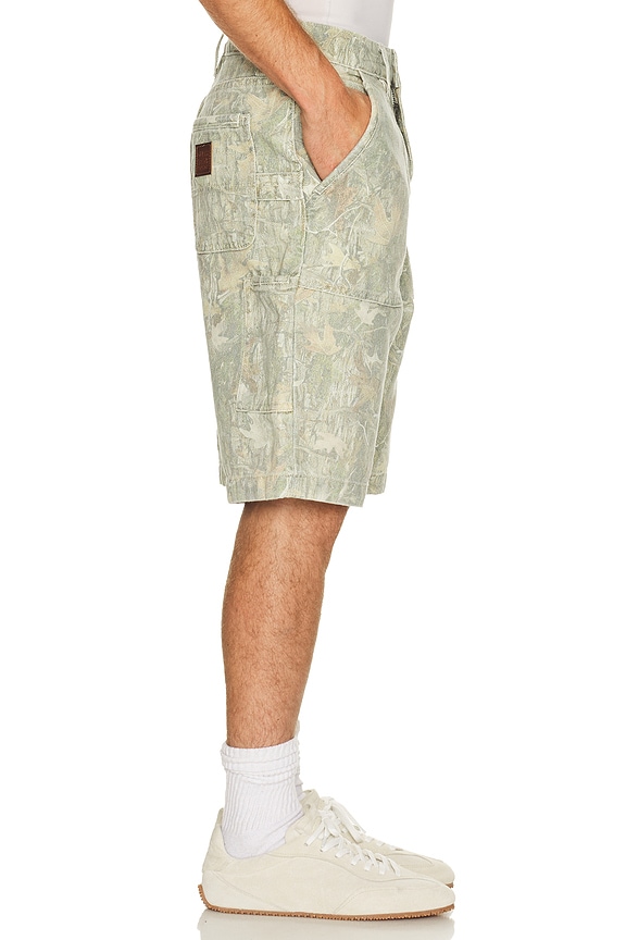 view 2 of 6 Canvas Utility Carpenter Short in Camo