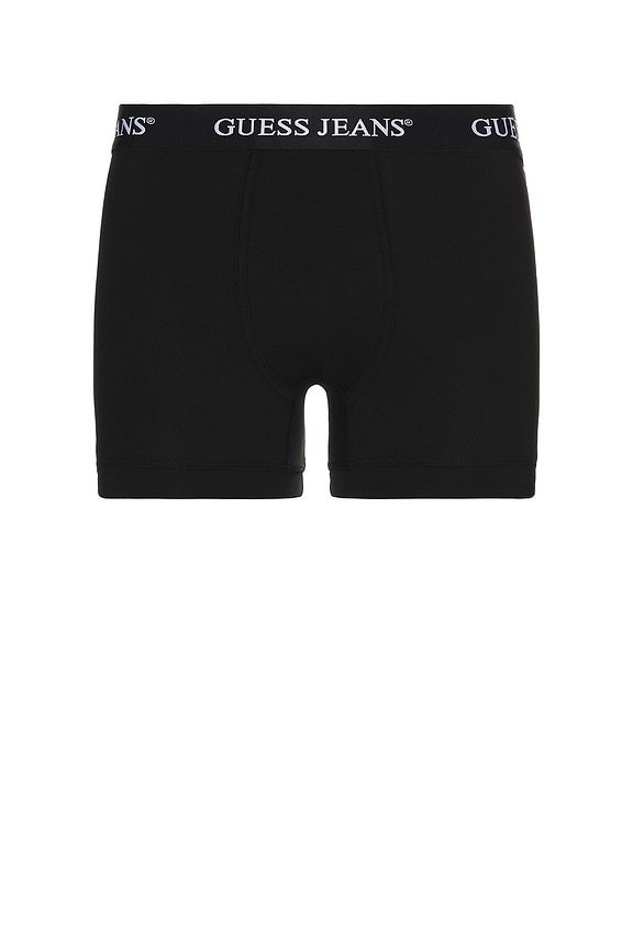 view 2 of 3 3 Pack Boxer Brief in Jet Black