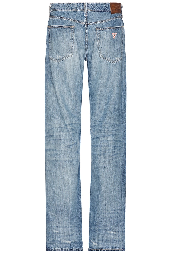 view 2 of 6 G16 Straight Jeans in Selvedge Light Wash