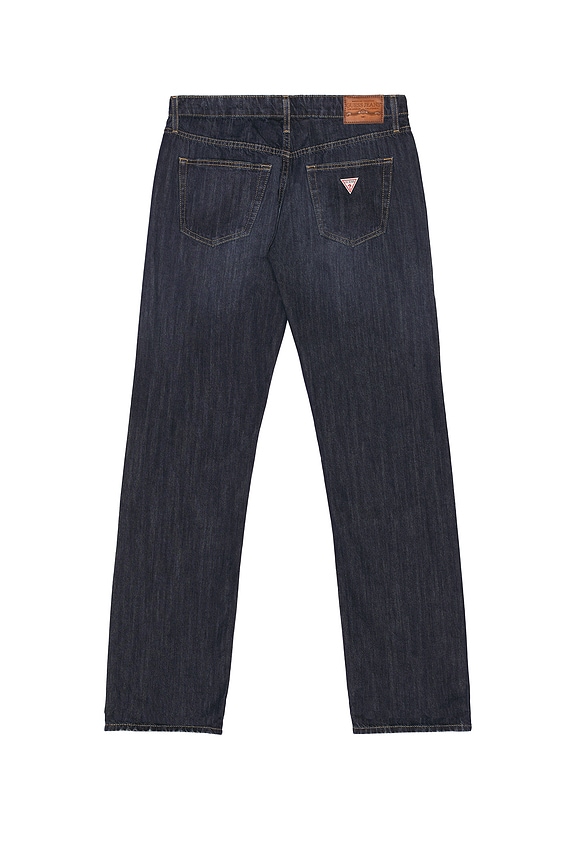 view 2 of 6 G16 Straight Jeans in Aged Dark Selvedge Wash