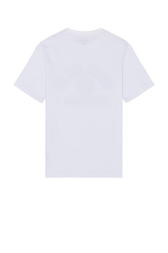 view 2 of 4 Short Sleeve Slim Printed Tee in Pure White