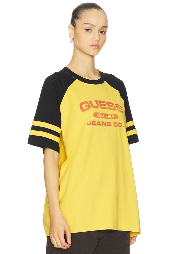 view 2 of 4 Short Sleeve Raglan Tee in Mellow Sun