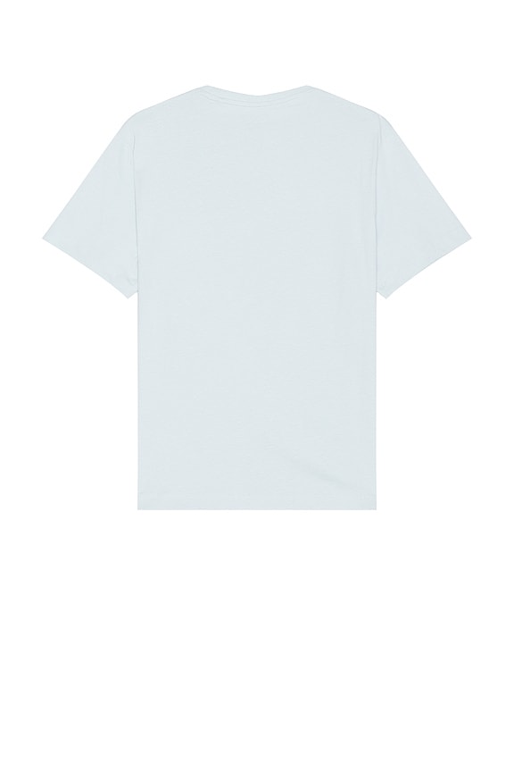 view 2 of 3 Banner Tee in Azure Laguna