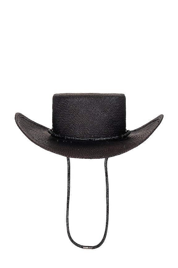 view 2 of 4 SOMBRERO DE COWBOY in Black