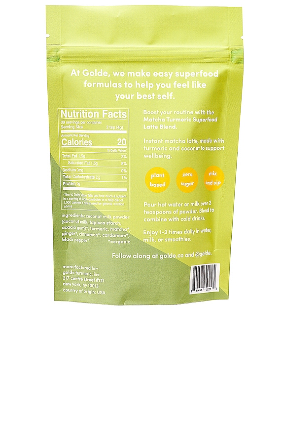 view 2 of 2 COMPLÉMENTS MATCHA GOLDE in 