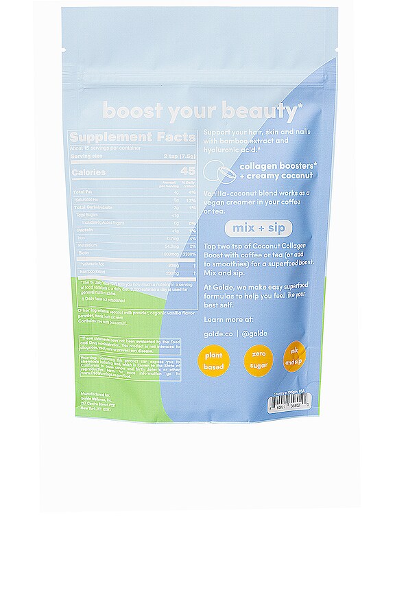 view 2 of 2 Coconut Collagen Boost in 