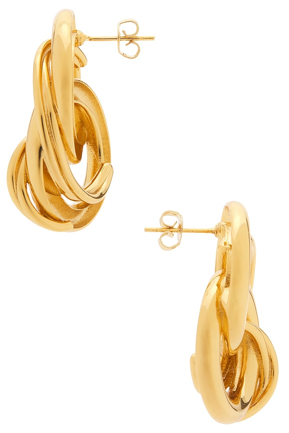 view 2 of 2 Jules Earrings in Gold