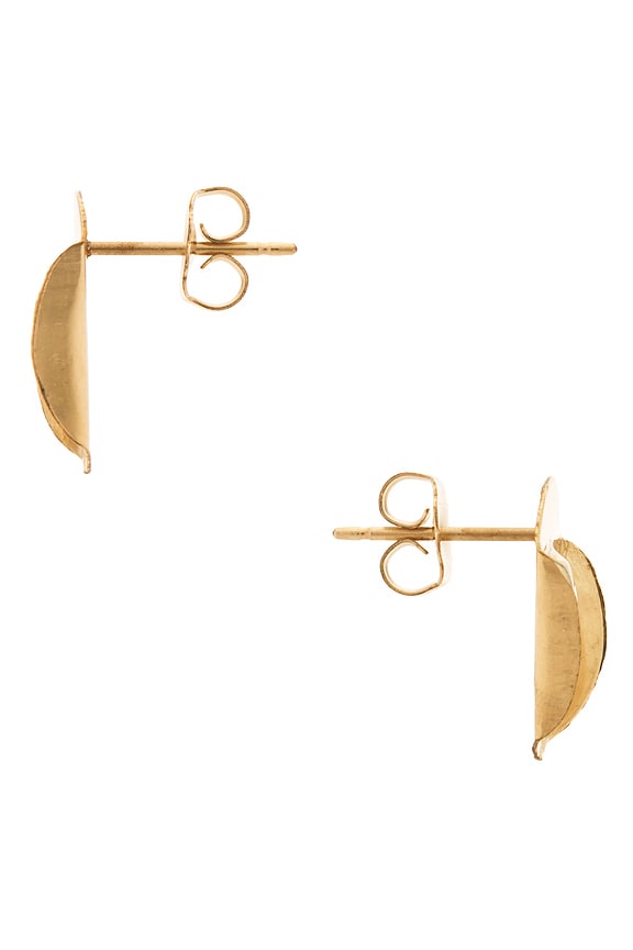 view 2 of 2 CLOUS D'OREILLES COWGIRL in Gold