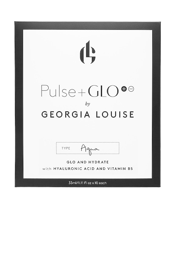 view 2 of 3 Pulse+GLO Aqua Mask 10 Pack in 