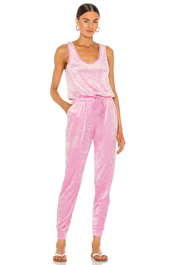 view 1 of 3 Emery Jumpsuit in Bubblegum Pink