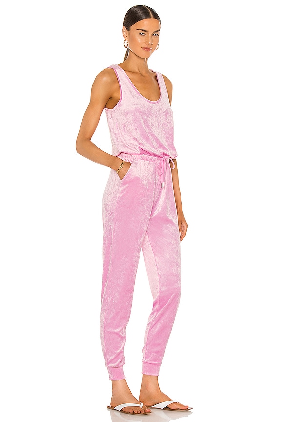 view 2 of 3 Emery Jumpsuit in Bubblegum Pink