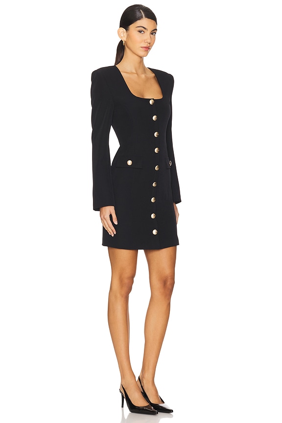 view 2 of 4 Mellie Crepe Dress in Black