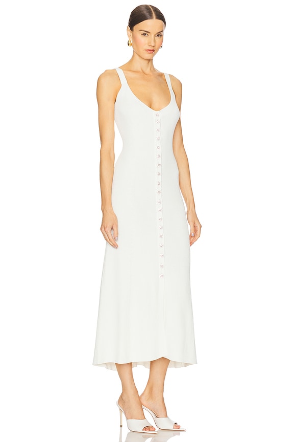 view 2 of 4 VESTIDO MIDI SHARON in White