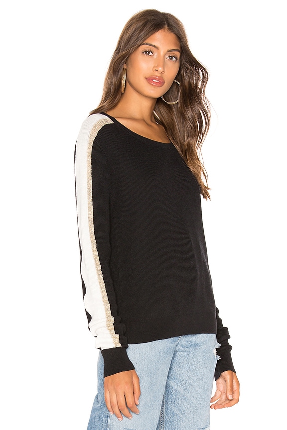 view 2 of 5 JERSEY DE PUNTO ACANALADO HUNTER in Black