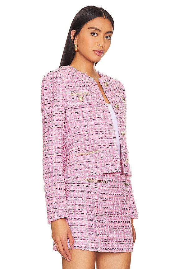 view 2 of 5 CHAQUETA KRISTEN in Pink Melange