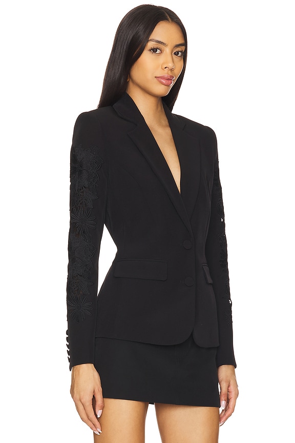 view 2 of 5 VENTURI LACE COMBO 블레이저 in Black