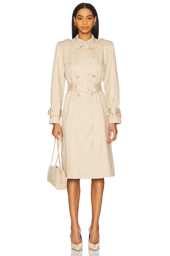 view 2 of 5 TRENCH VANNA in Taupe