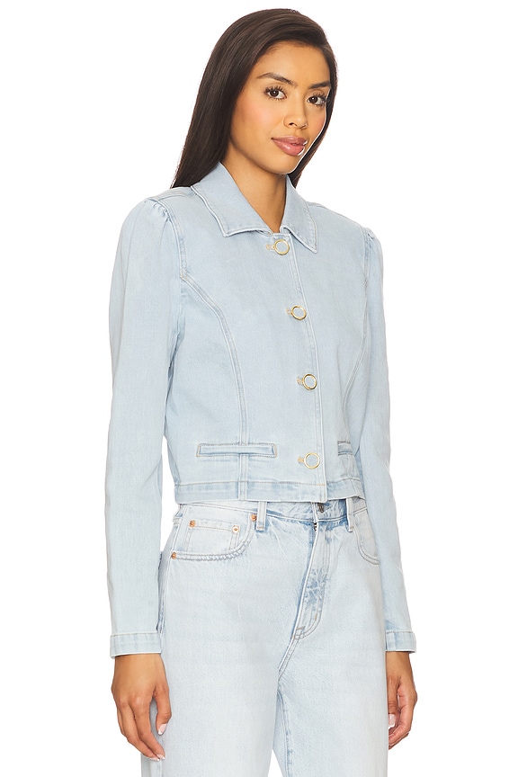 view 2 of 4 Lombardi Denim Blazer in Sky Blue