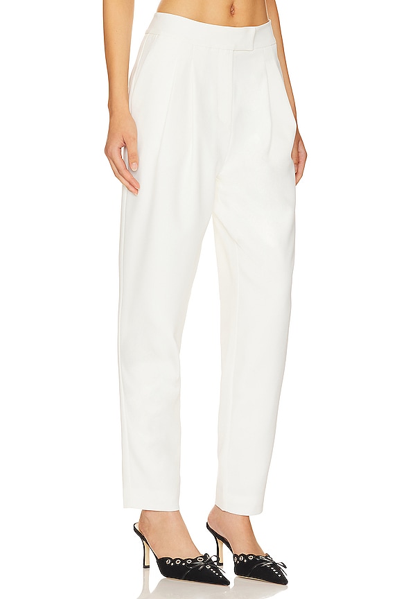 view 2 of 4 JENISE 일자 팬츠 in White